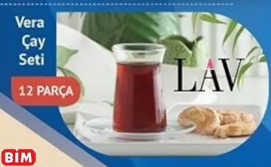 LAV VERA ÇAY SETİ